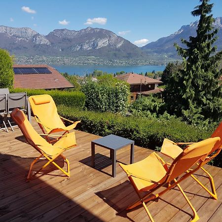 Appartement Semnoz - Vue Lac Sévrier Eksteriør billede