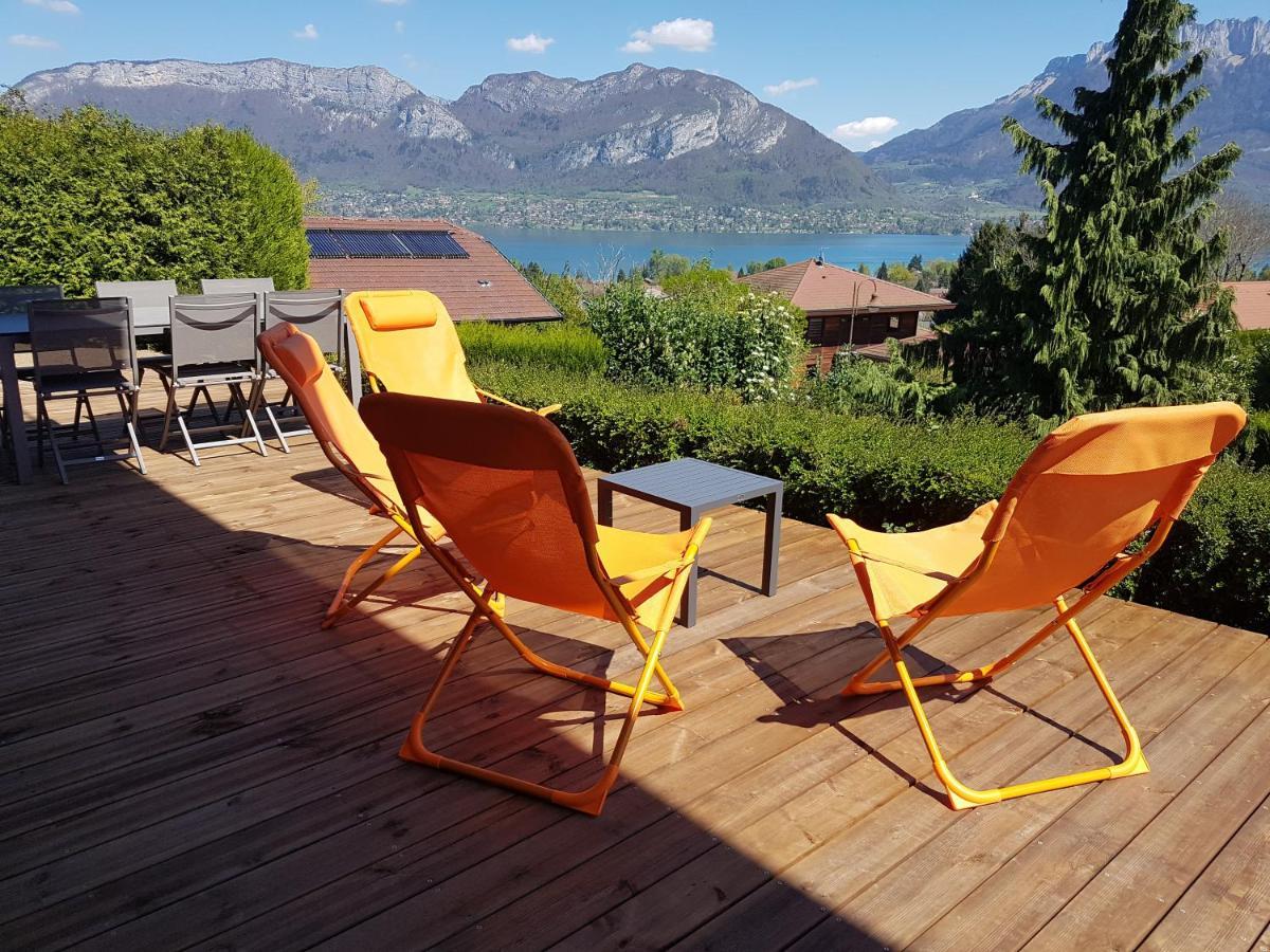 Appartement Semnoz - Vue Lac Sévrier Eksteriør billede