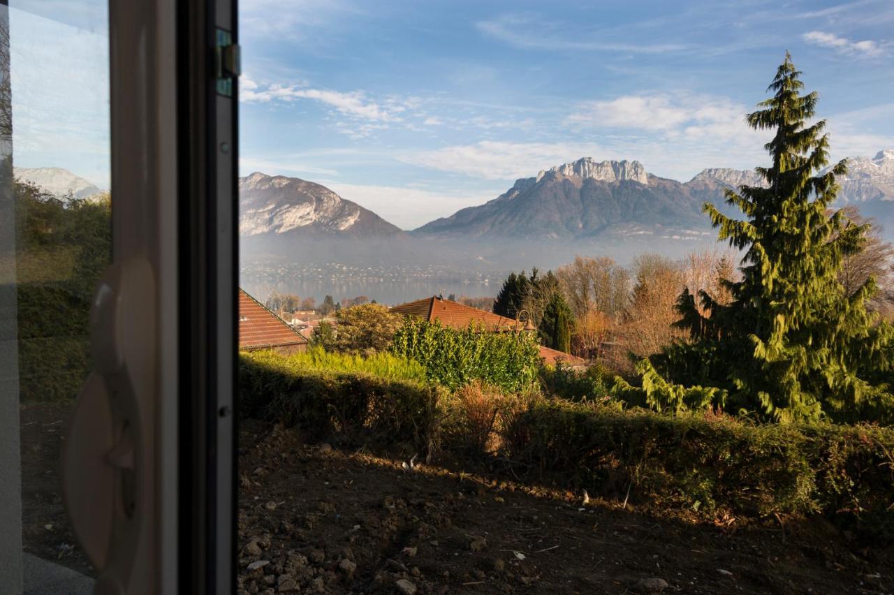 Appartement Semnoz - Vue Lac Sévrier Eksteriør billede