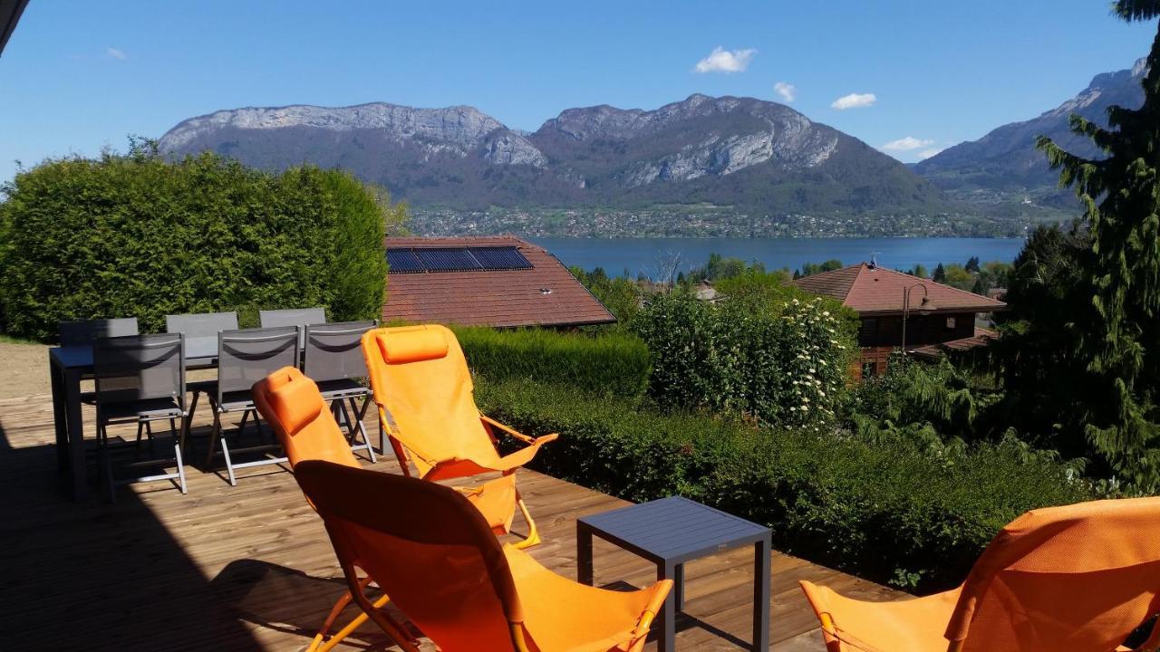 Appartement Semnoz - Vue Lac Sévrier Eksteriør billede